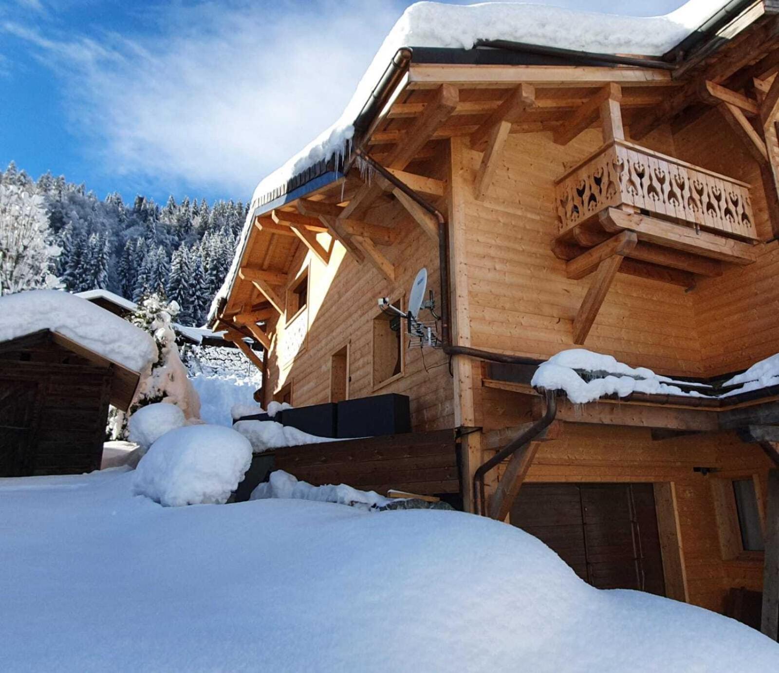 Chalet Delphinette - Spa Privatif Morzine Ngoại thất bức ảnh